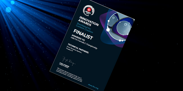 AWARDS: Finalist in IBC Innovation Awards for Content Creation